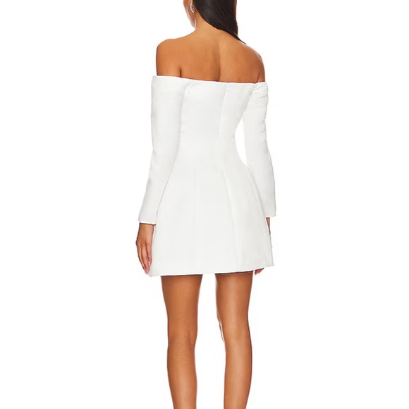 REVOLVE Strapless White Dress - Picture 2 of 8